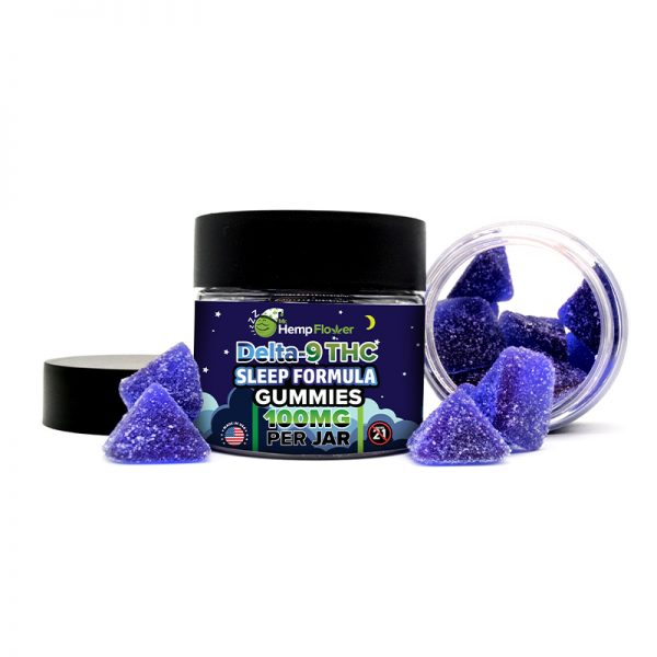 Delta 9 Sleep Gummies – Melatonin, CBN and D9
