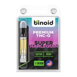 Hemp THC-O Vape Cartridge – Super Harlequin