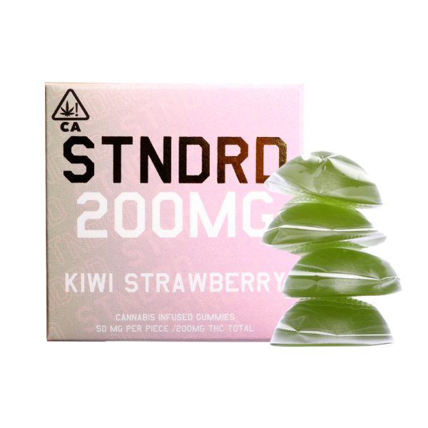 Kiwi Strawberry Indica Gummies 200mg