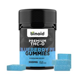 Hemp THC-O Gummies – Blueberry Pie