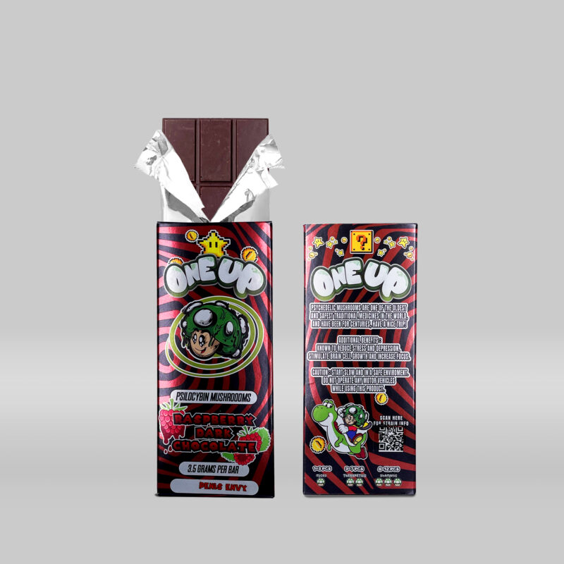 One Up Chocolate Mushrooms Tagalongs